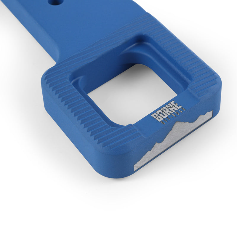 Mishimoto BNTH-F150-17BL 2017+ Ford Raptor / 2009+ Ford F150 Borne Off-Road Billet Tow Hooks - Blue