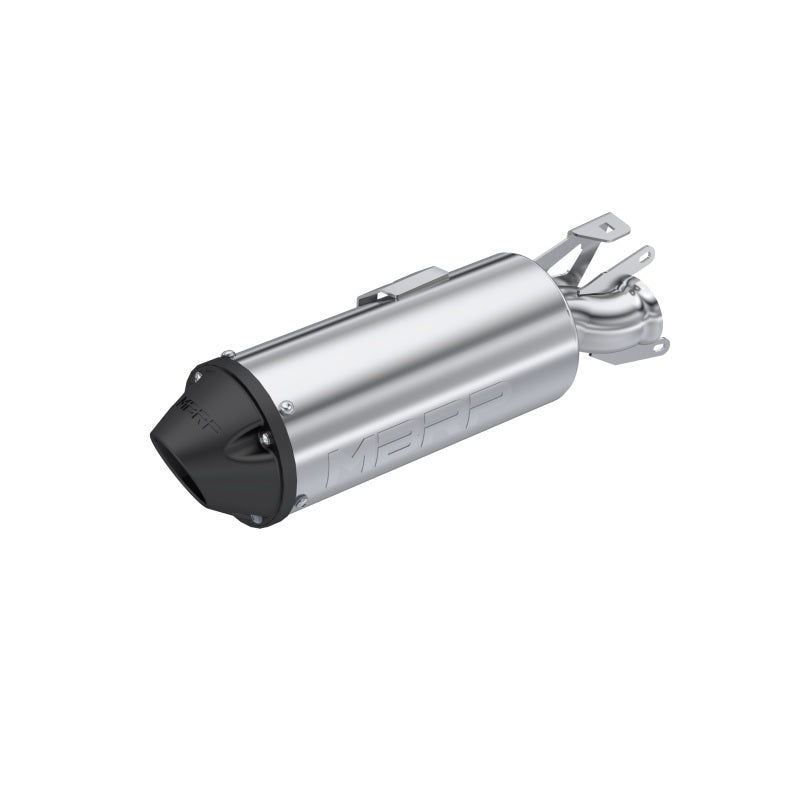 MBRP AT-9502PT 2015 Polaris Hawkeye 325/Sportsman ETX 5in Single Slip-On Performance Series Exhaust