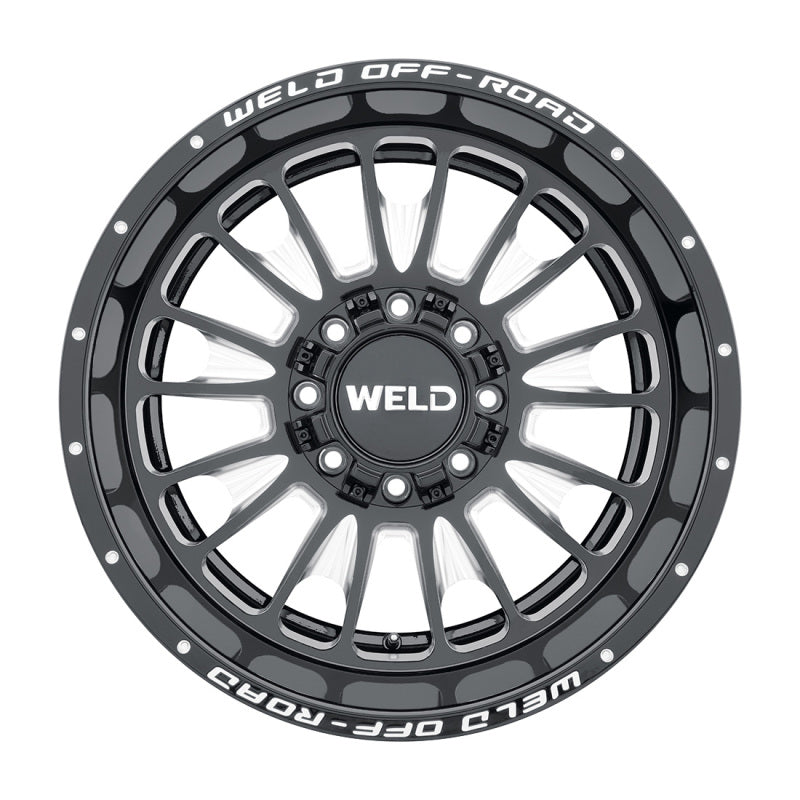 Weld W12100098600 Off-Road W121 20X10 Scorch 6X135 6X139.7 ET13 BS6.00 Gloss Black MIL 106.1
