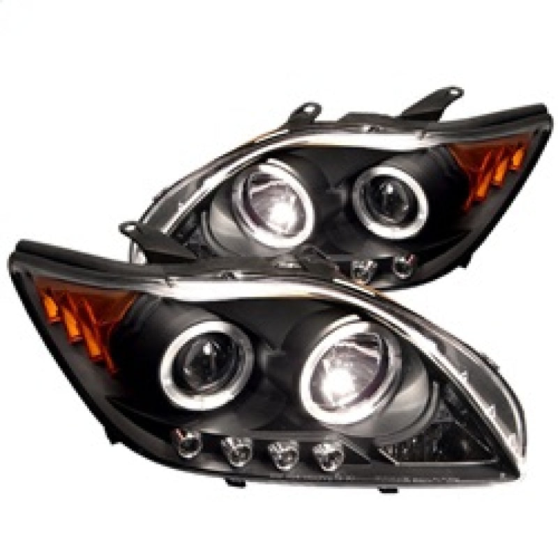 SPYDER 5011961 Spyder Scion TC 05-07 Projector Headlights LED Halo -Replaceable LEDs Blk PRO-YD-TTC04-HL-AM-BK