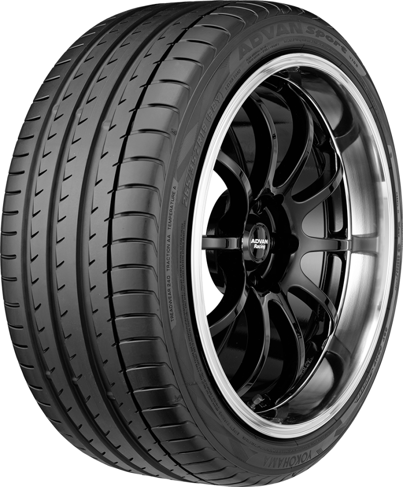 Yokohama Tire 110193338 Yokohama Advan Sport V105E Tire - 285/40ZR19 107Y
