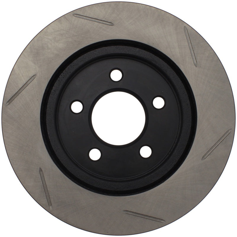 Stoptech 126.61087SR StopTech Power Slot 05-10 Mustang V6/4.0L / GT V8-4.6L Rear Right Slotted Rotor
