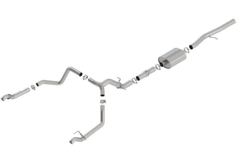 Borla 140775 19 Chevrolet Silverado/GMC Sierra 1500 6.2L SS ATAK Catback Exhaust w/ Factory Tips
