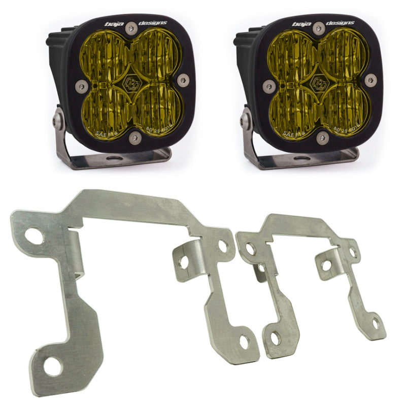 Baja Designs 447716 2019+ Ranger Fog Light Squadron Amber Fog Pocket Kit