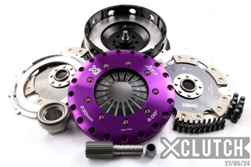 XCLUTCH XKBM23595-2E XClutch 07-10 BMW 335i Base 3.0L 9in Twin Solid Ceramic Clutch Kit (8 Bolt/PB in Input Shaft)