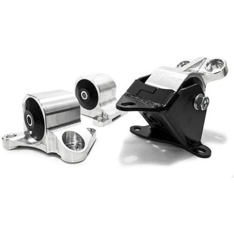 Innovative Mounts B10050-95A Innovative 96-00 Civic B/D Series Silver Aluminum Mounts 95A Bushings (2 Bolt)