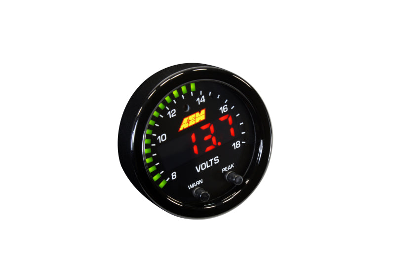 AEM 30-0303 X-Series 8-18V Volt Gauge