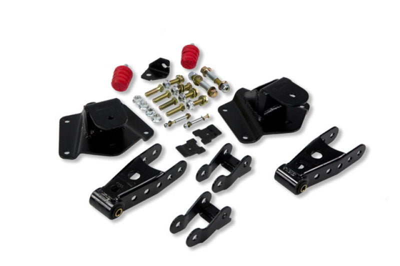 Belltech 6636 SHACKLE AND HANGER KIT 95-99 Tahoe/Yukon 4 door 4inch
