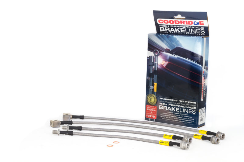 Goodridge 22160 89-02 Nissan Skyline (R32/R33/R34) Stainless Steel Brake Line Kit