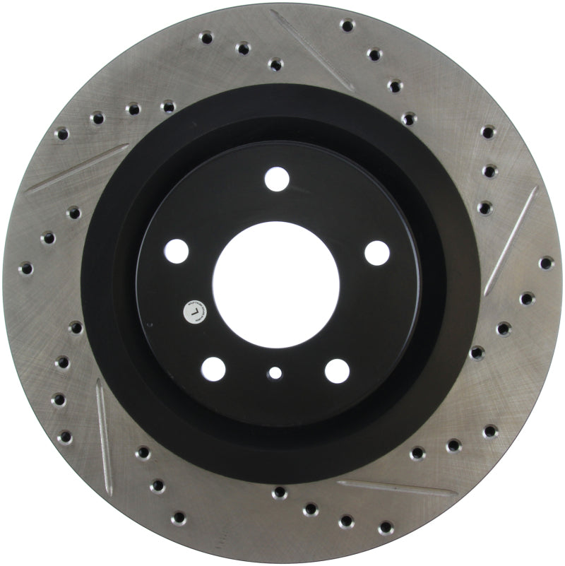 Stoptech 127.42080L StopTech 06-07 350Z / 05-07 G35 exp Sport/ 06-07 G35X SportStop Slotted & Drilled Front Left Rotor
