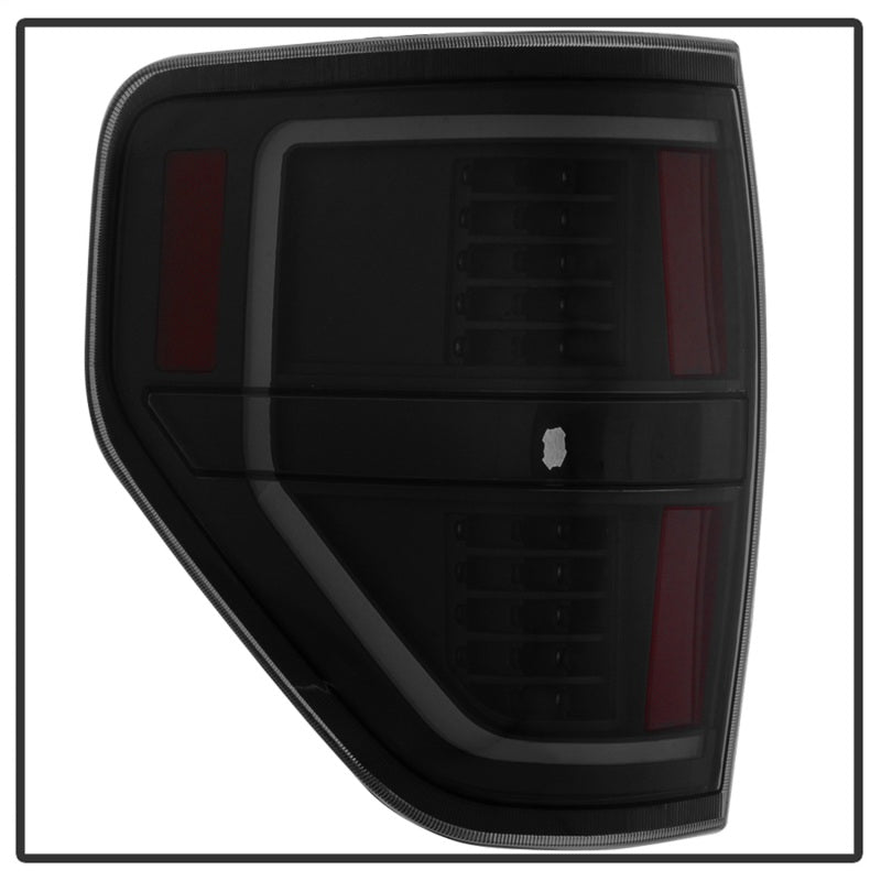 SPYDER 9042195 xTune 09-14 Ford F-150 Light Bar LED Tail Lights - Black Smoke (ALT-JH-FF15009-LBLED-BSM)