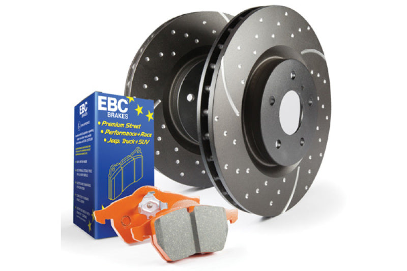 EBC S8KR1091 S8 Brake Pad and Rotor Kit