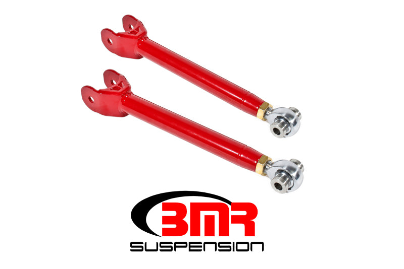 BMR Suspension TCA060R BMR 16-17 6th Gen Camaro Lower Trailing Arms w/ Single Adj. Rod Ends - Red