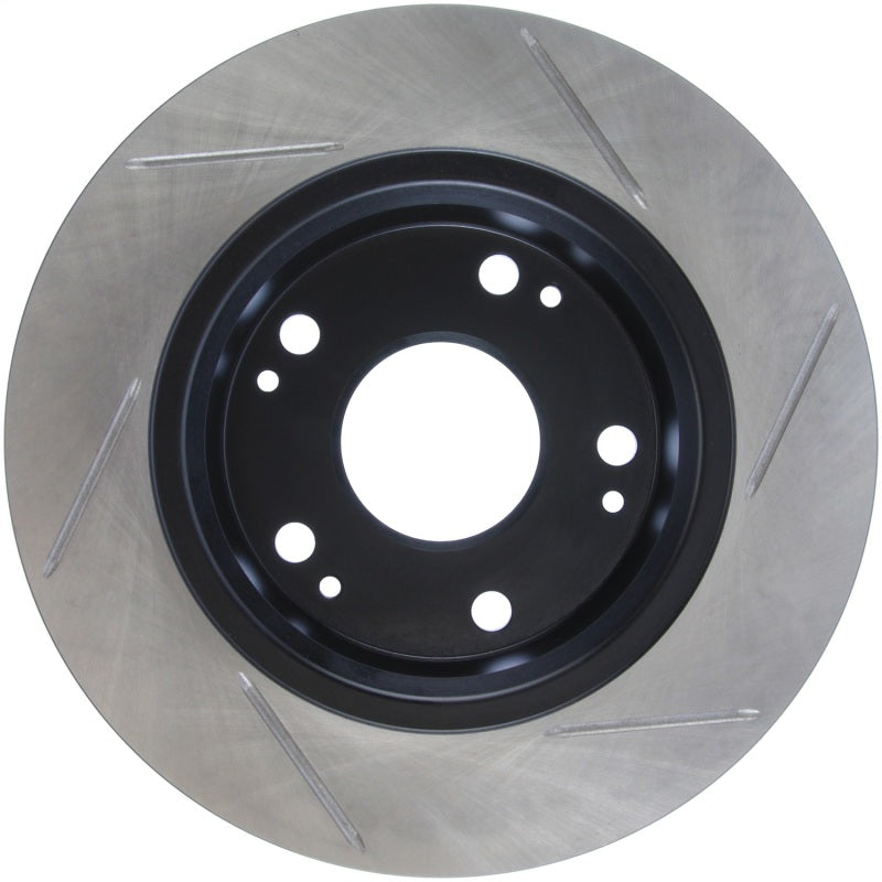 Stoptech 126.40055SR StopTech Power Slot 04-08 Acura TSX / 03-07 Honda Accord V6 Coupe Slotted Rear Right Rotor