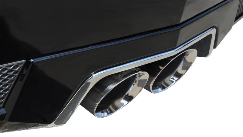 CORSA Performance 14942 Corsa 2011-2015 Cadillac CTS Coupe V 6.2L V8 Polished Sport Axle-Back Exhaust