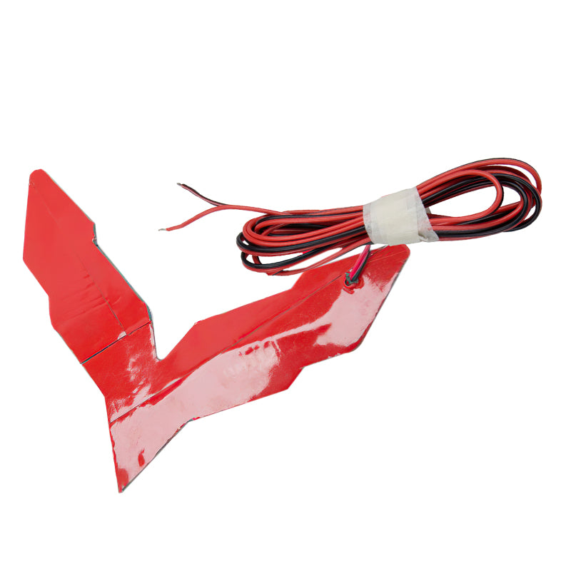 ORACLE Lighting 3633-003 Oracle Corvette C7 Rear Illuminated Emblem - Red SEE WARRANTY