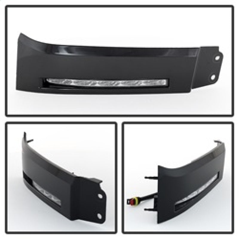 SPYDER 5077714 Spyder Toyota Tundra 07-13 Daytime LED Running Lights (XSP-X Model Look)wo/swtch Blk FL-DRL-TTU07-BK