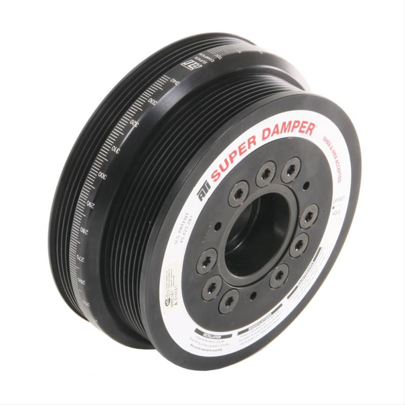 ATI ATI918620U Damper - 7.48in - Alum - 8/4 Grv - LS7 - Y Body - Gen 5 Z28 - LS3 - 10 Per UD - OEM A/C - 3 Ring