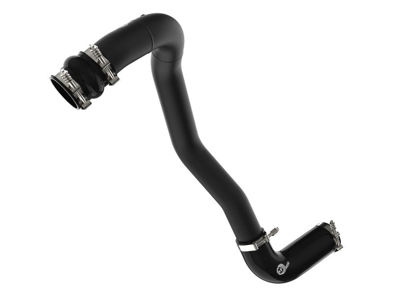 aFe 46-20079-B afe 08-10 Ford Trucks V8-6.4L (td) BladeRunner 3 IN Aluminum Hot Charge Pipe - Black