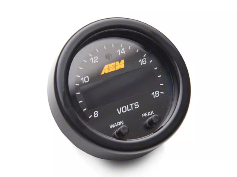 AEM 30-0303 X-Series 8-18V Volt Gauge