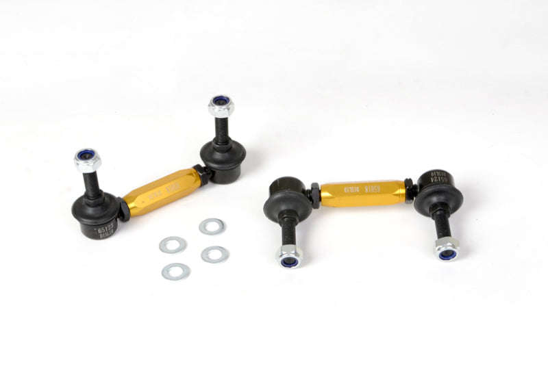 Whiteline KLC141 03-06 Nissan 350z Z33 Rear Swaybar link kit-Adjustable Ball End Links