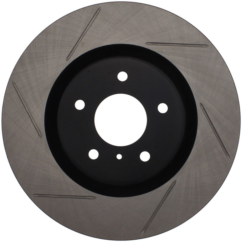 Stoptech 126.42076SR StopTech Power Slot 03-07 350z/ 03-04 G35 w/ Brembo SportStop Slotted Front Right Rotor