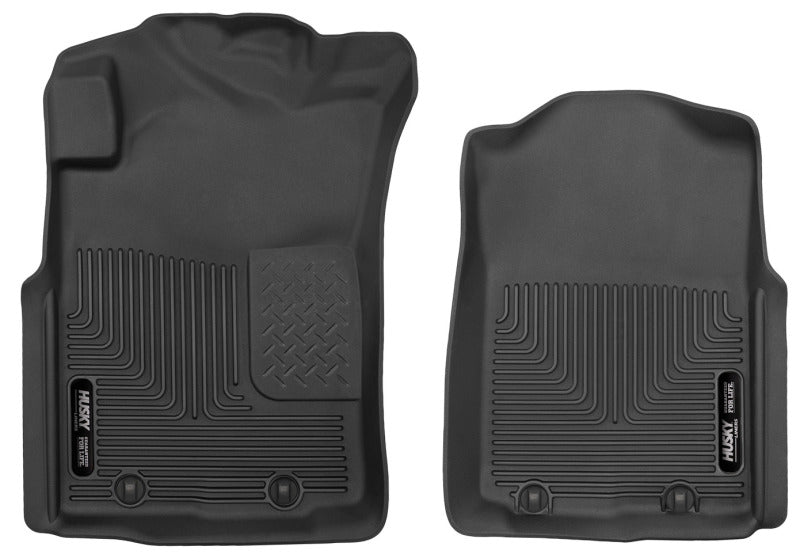 Husky Liners 53721 05-11 Toyota Tacoma Pickup(Crew / Ext / Std Cab) X-Act Contour Black Front Floor Liners