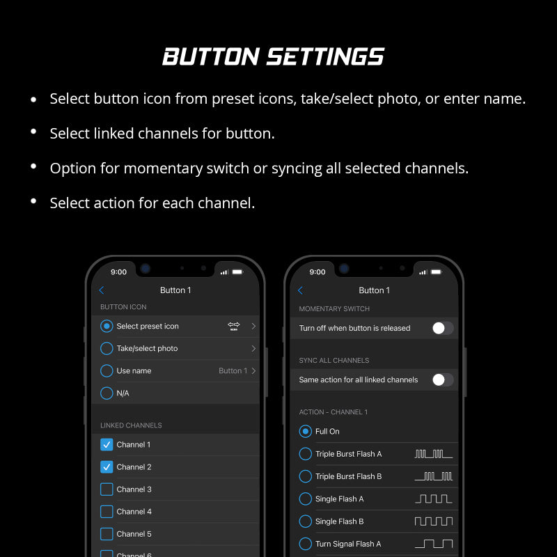 XKGLOW XK-CMD-KIT XK Glow XKcommand Bluetooth Switch Panel for Lights 12V Accessory Offroad