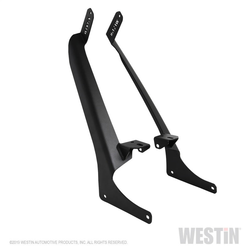 Westin 62-41085 18-19 Jeep Wrangler Pillar LED Light Mount - Black