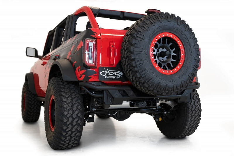 Addictive Desert Designs R23857NA0103 21-22 Ford Bronco Pro Bolt-On Rear Bumper