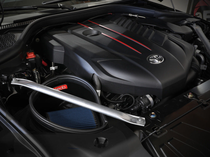 aFe 56-10015R Takeda Intakes Stage-2 AIS w/ Pro 5R Media 20-22 Toyota GR Supra (A90) L6-3.0L (t) B58