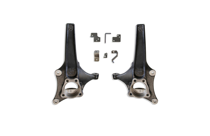 Maxtrac 701935 MaxTrac 19-20 GM C1500 2WD 3.5in Front Lift Spindles w/Extended DOT Compliant Brake Lines