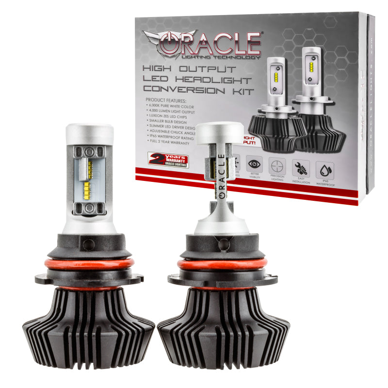 ORACLE Lighting 5238-001 Oracle 9004 4000 Lumen LED Headlight Bulbs (Pair) - 6000K SEE WARRANTY