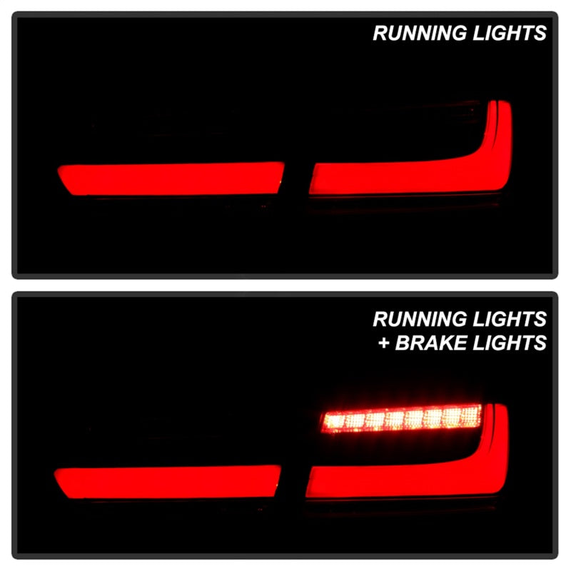 SPYDER 5088307 Spyder BMW 3 Series F30 2012-2018 Full LED Tail Lights (ALT-YD-BMWF3012-SEQ-BK) - Black