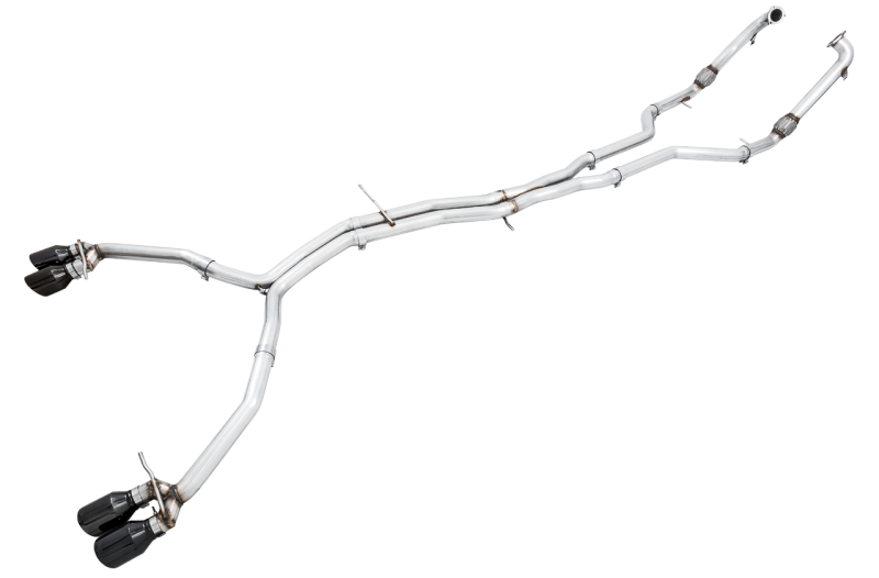 AWE Tuning 3010-43062 Audi B9 S5 Sportback Track Edition Exhaust - Non-Resonated (Black 102mm Tips)