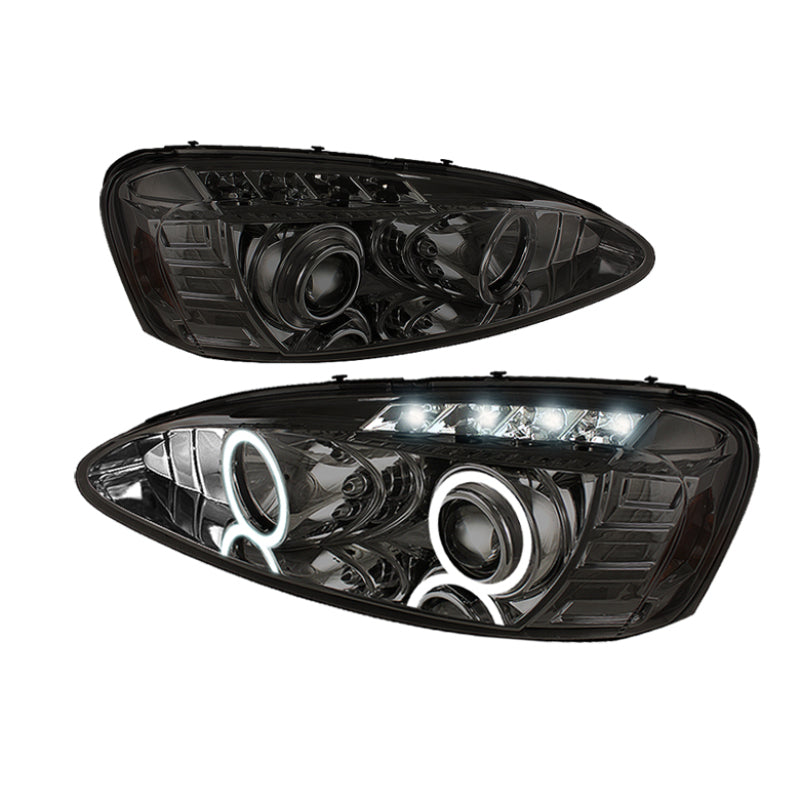 SPYDER 5011688 Spyder Pontiac Grand Prix 04-08 Projector Headlights LED Halo LED Smke PRO-YD-PGP04-HL-SMC