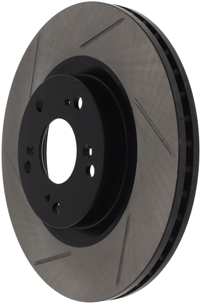 Stoptech 126.40057SR StopTech Power Slot Slotted 06-08 Honda Civic Si Front Right Rotor