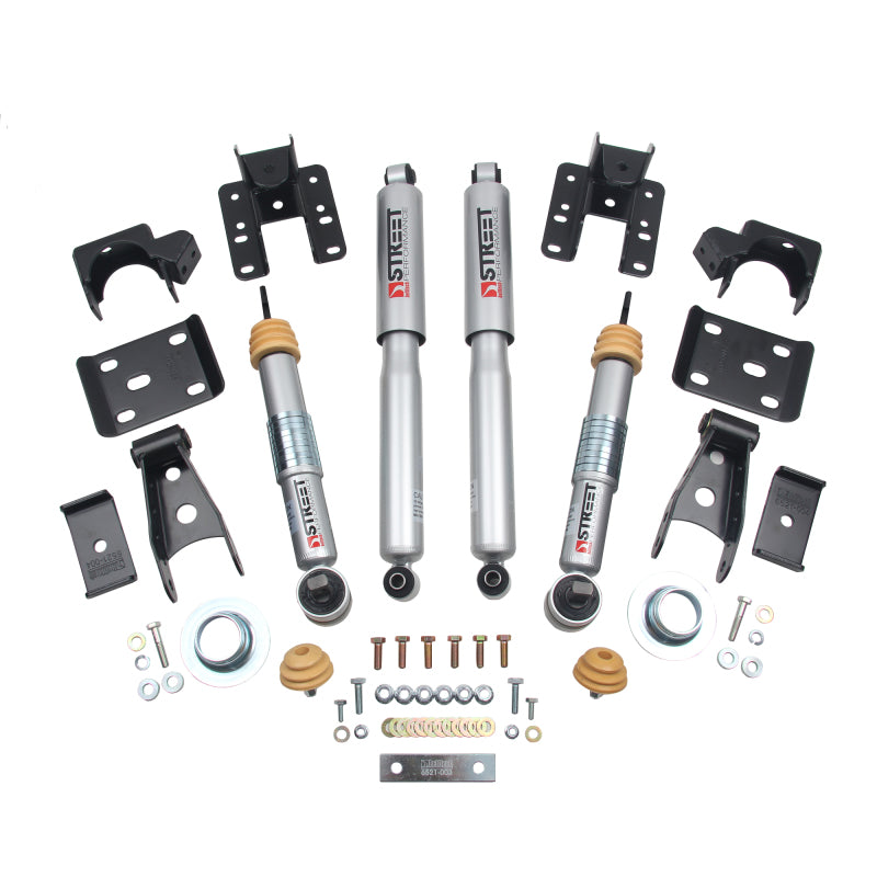 Belltech 1018SP LOWERING KIT 16.5-17 Chevy Silverado All Cabs 4WD 2inF/2inR