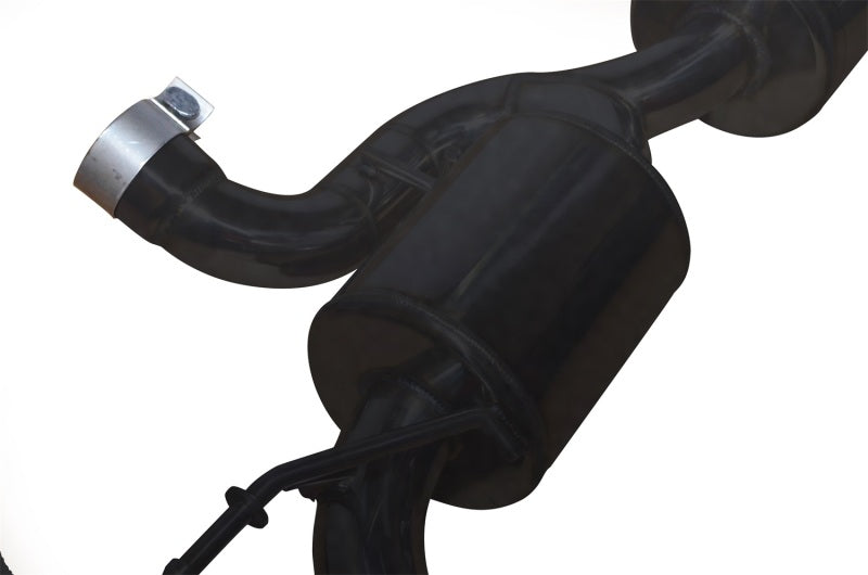 Injen SES5004BLK 07-17 Jeep Wrangler JK 3.6L/3.8L 63mm Stealth Black Axle-back Exhaust w/ 4in Black Tips