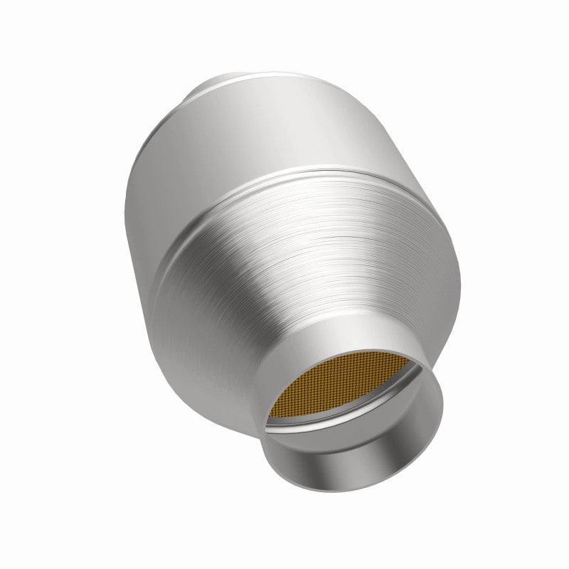 Magnaflow 51656 MagnaFlow Conv Univ 2.5in Inlet/Outlet Center/Center Round 3in Body L x 5in W x 8.75in Overall L