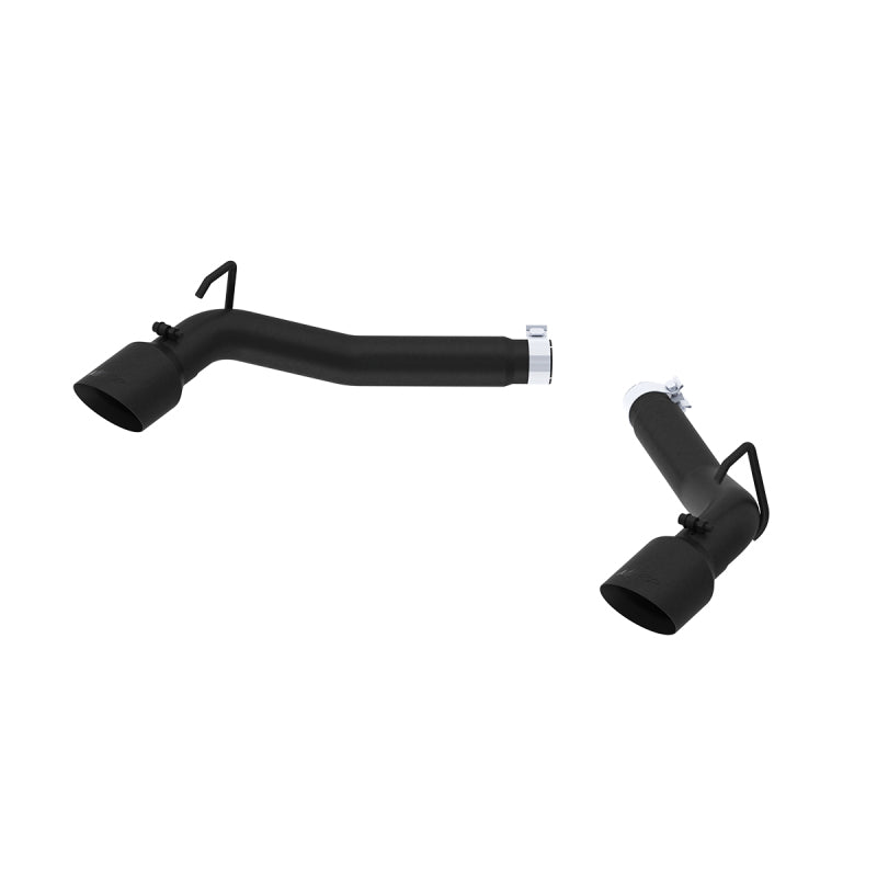 MBRP S7021BLK 2010-2015 Chevrolet Camaro V6 3.6L 3in Black Coated Axle Back Muffler Delete
