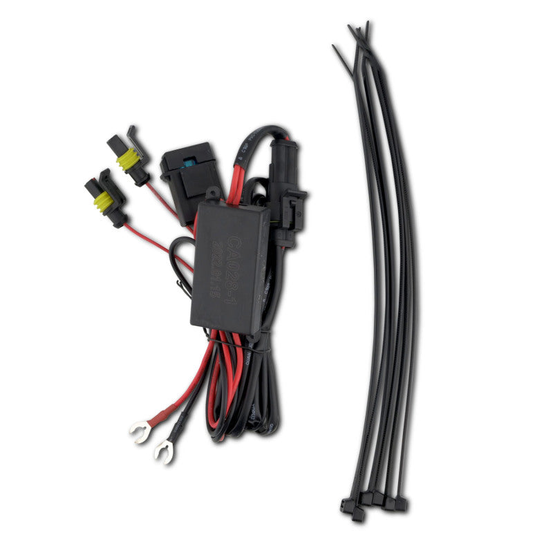 ANZO 111597 09-20 Nissan Frontier Black Projector Plank Style DRL w/ Switchback & Sequential LED DRL