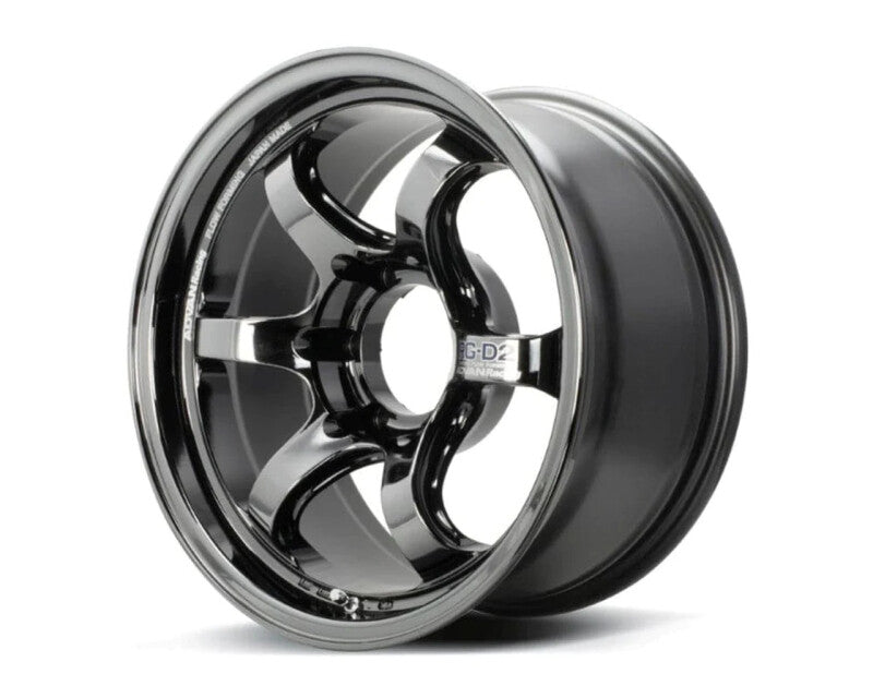 Advan YAT7H-10KSBK RG-D2 17x8.5 -10MM 6-139.7 Black Chrome Wheel