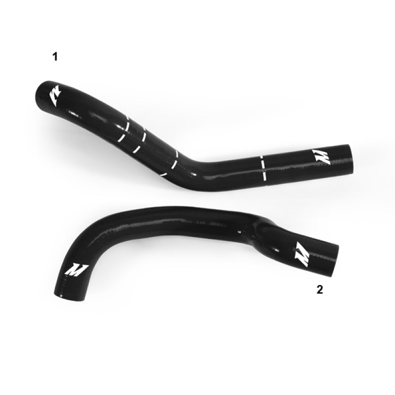 Mishimoto MMHOSE-HON-K20BK 92-00 Honda Civic / 93-97 Civic del Sol Black Silicone Radiator Hose Kit