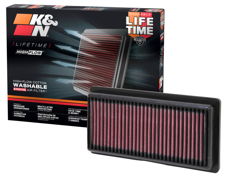 K&N Engineering 33-2056 K&N 94-02 Dodge RAM 2500/3500 5.9L DSL Drop In Air Filter