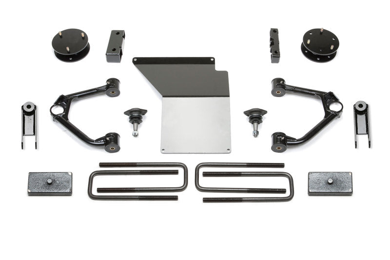 Fabtech K1097 14-18 GM K1500 Denali w/OE Forged UCA 4in Budget UCA System w/Magneride