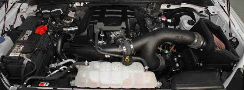 K&N Engineering 57-2593 K&N 2015 FORD F150 2.7L V6 Performance Intake Kit