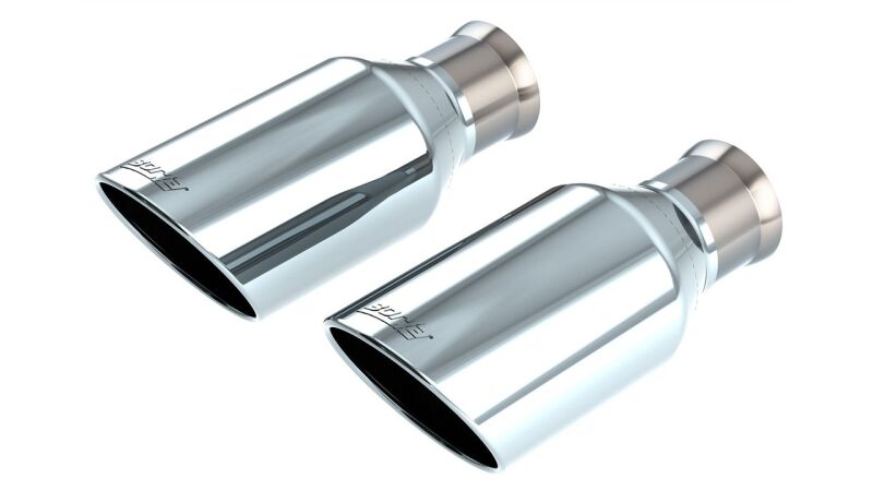 Borla 60718 21-22 Dodge RAM 1500 TRX 6.2L V8 4WD CCSB 5in. Chrome-Plated Optional Tips - 304SS