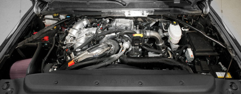 K&N Engineering 77-3101KP K&N 2017 Chevy Silverado 2500/3500HD V8-6.6L DSL Performance Air Intake Kit