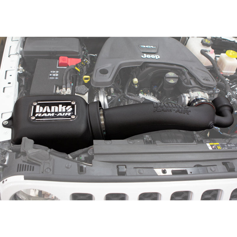 Banks Power 41843-D 18-20 Jeep 3.6L Wrangler (JL) Ram-Air Intake System - Dry Filter